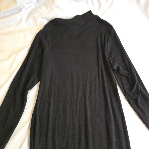 Forever 21 Plus Long Sleeve Ribbed Turtleneck Dress Thigh Slit 4X NWT - Picture 12 of 14